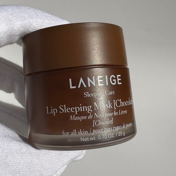 Laneige Sleeping Mask Lip Balm Chocolate Cacao Rare NIB Full Size 20g / 0.70 oz - Picture 10 of 13